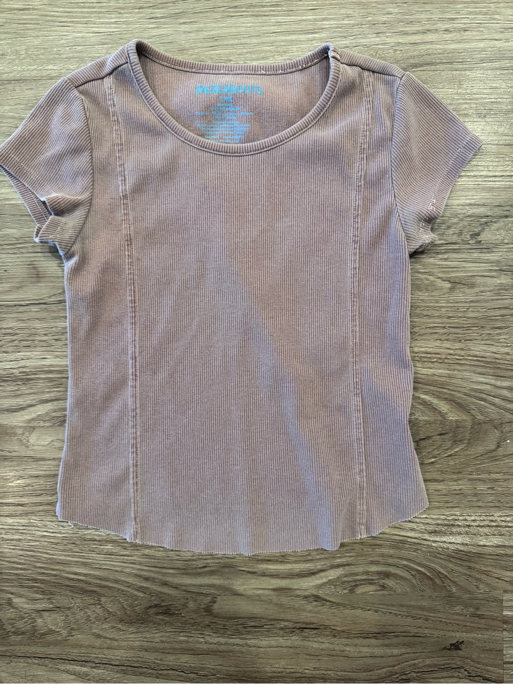 Brown baby tee